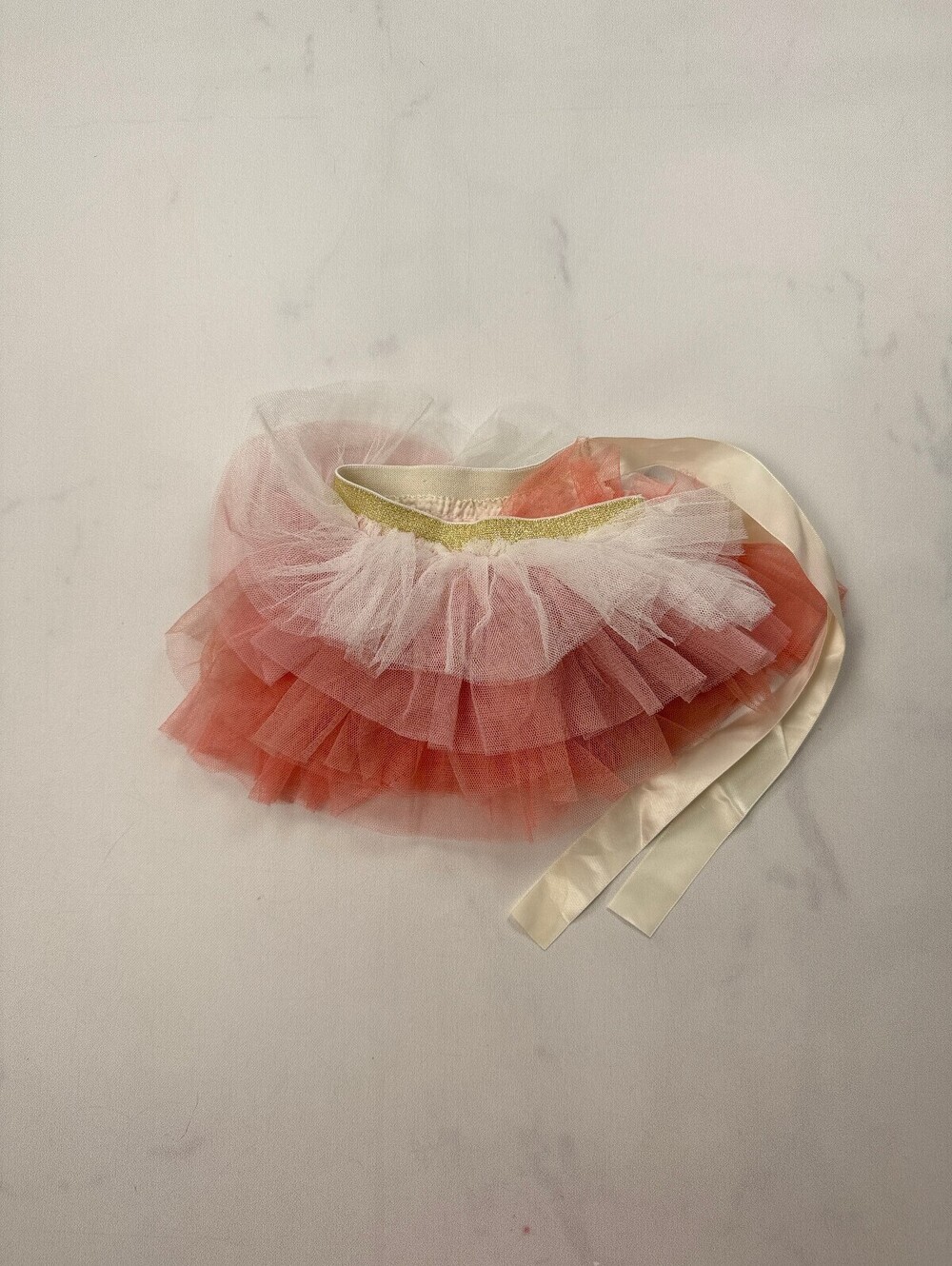 Toby Tutu Skirt Coral Modern Romantic - Girls 12 Months
